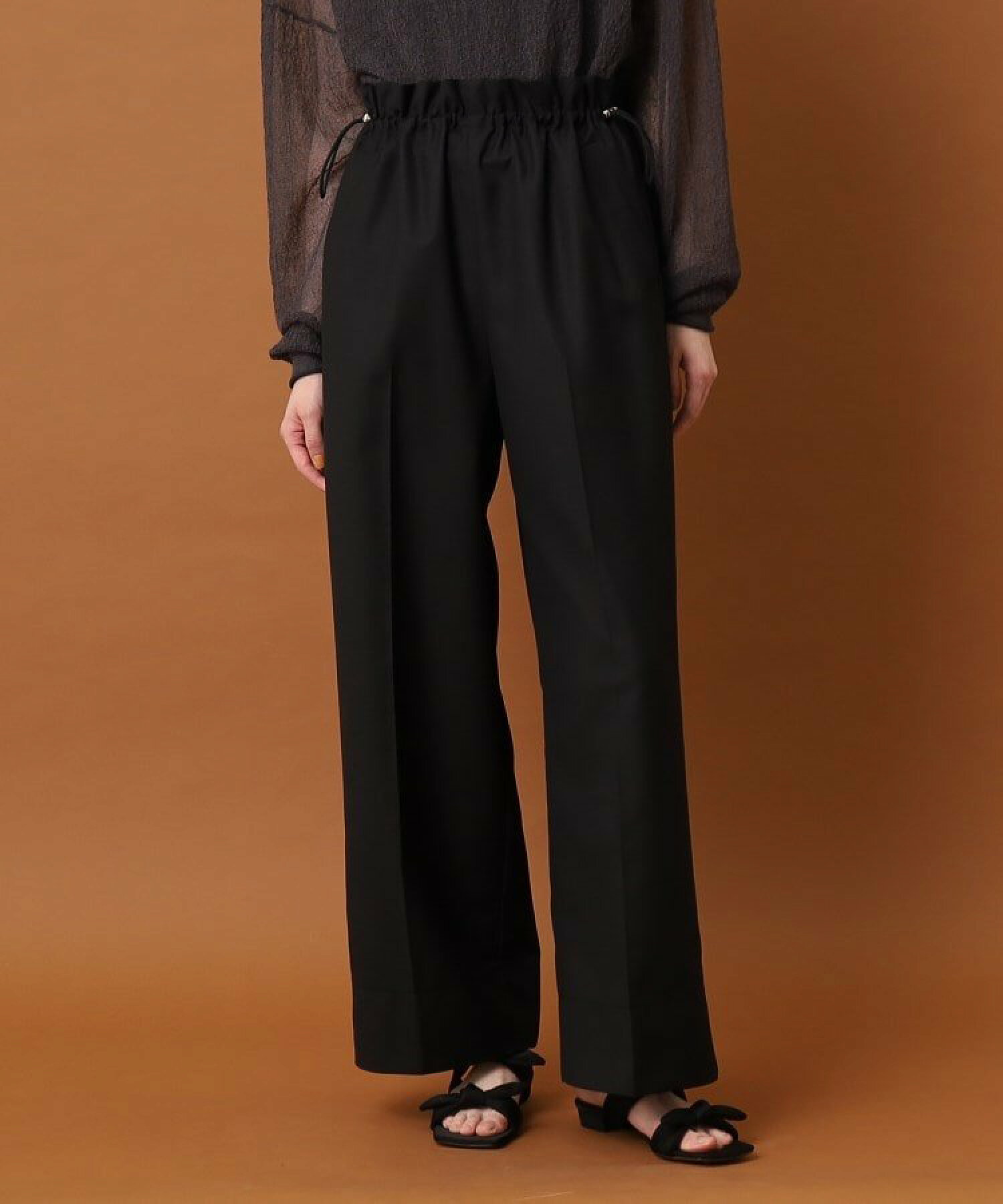 Audrey and johnwad(オードリーアンドジョンワッド)【別注】wide trousers